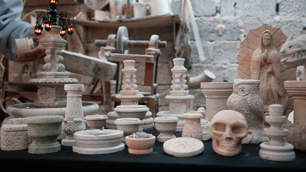 En Peligro de extinción, el artesano de la cantera.