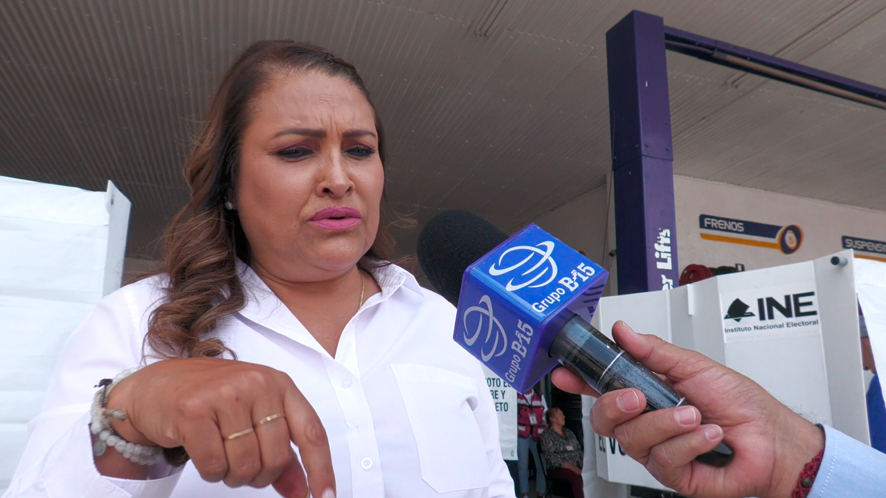 Norma Castorena denuncia que en algunas casillas se realizan compra de votos  