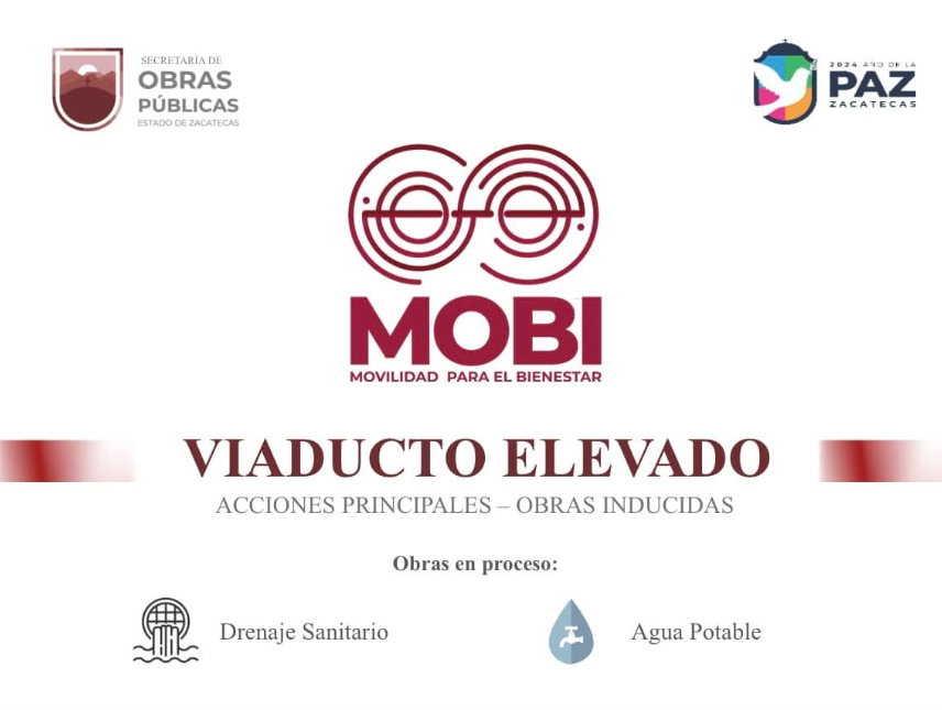 Autoridades estatales promueven vías alternas y uso de transporte público durante obras del Viaducto elevado.