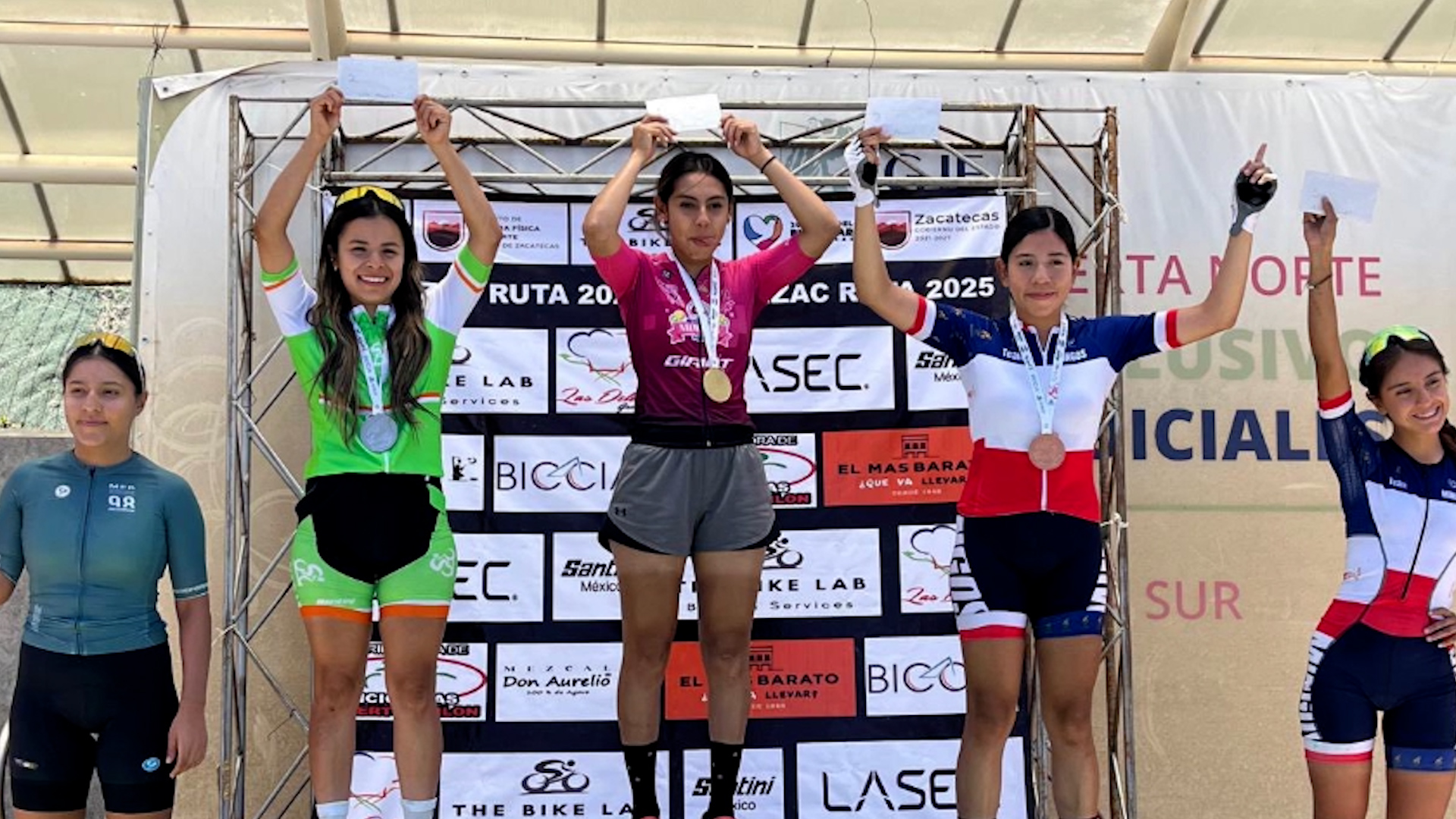 Club Río Bike Aguanaval brilla en la Copa Bienestar de Ciclismo en Zacatecas
