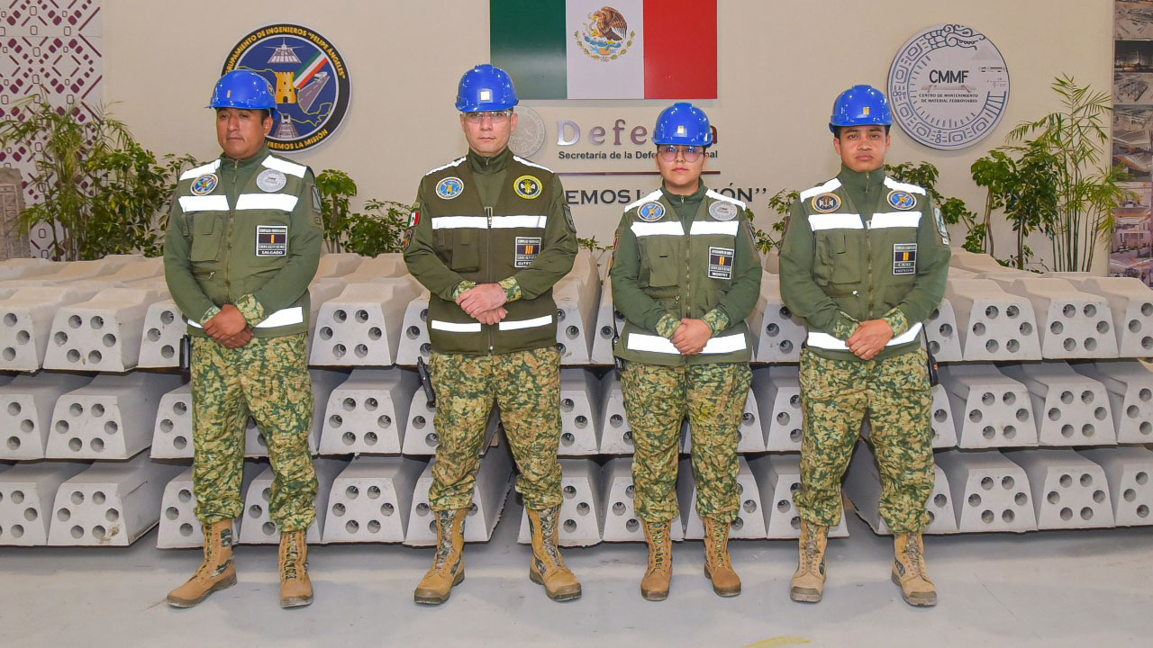Durmientes mexicanos: ingeniería militar y civil que impulsan al tren del futuro