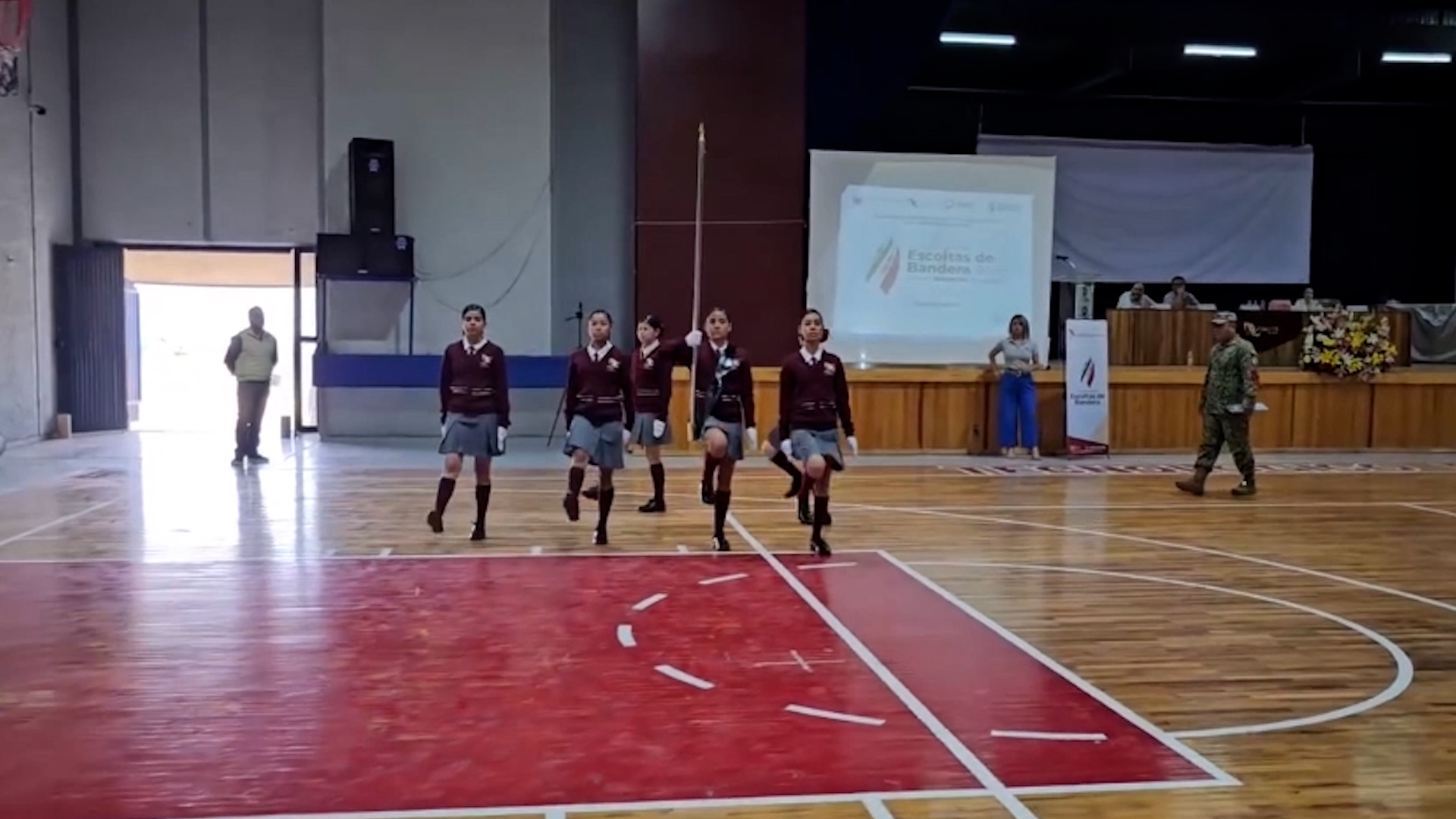 ¡Orgullo de Río Grande! Escolta del Cecytez gana primer lugar estatal y va al nacional