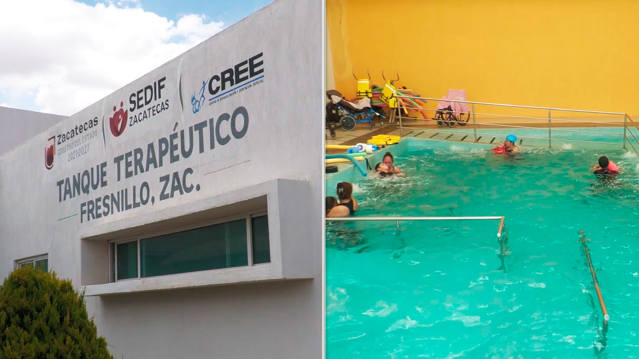 Alta demanda en el tanque terapéutico del DIF Fresnillo: pacientes esperan hasta un mes  