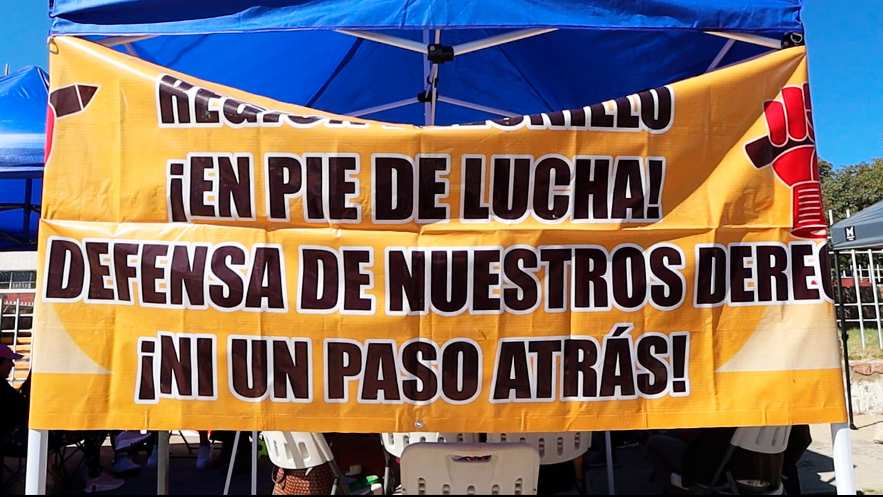 Docentes de la Sección 58 del SNTE mantienen paro indefinido; exigen diálogo y claridad en el proceso de federalización de la nómina 